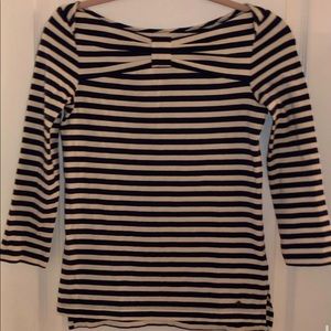Kate Spade Stripped  Shirt with bow